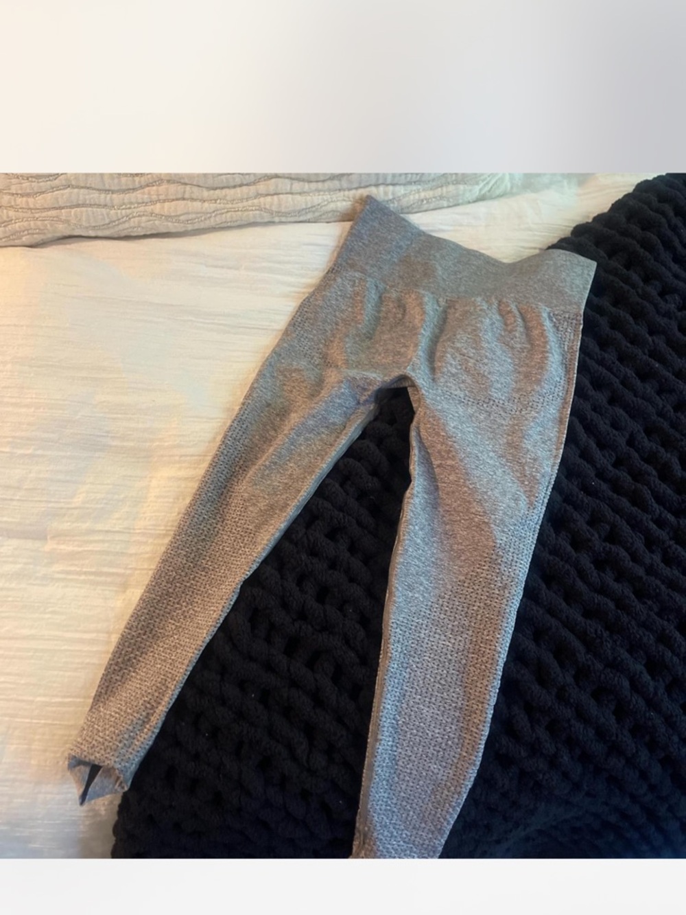 Gym shark Grey Seamless Training Leggings - Picture 2 of 3